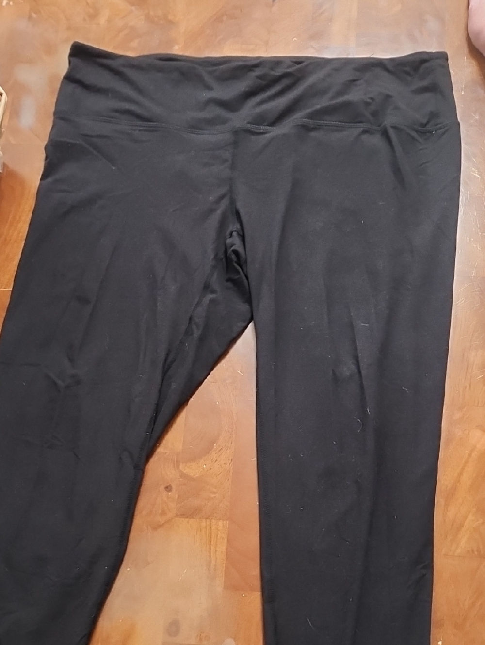 Amazon Black Stretch Leggings, Size 3X,‎ Casual Basic